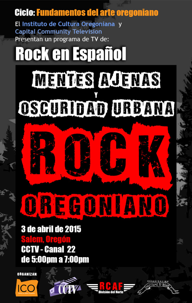 Rock oregoniano en CCTV Canal 22