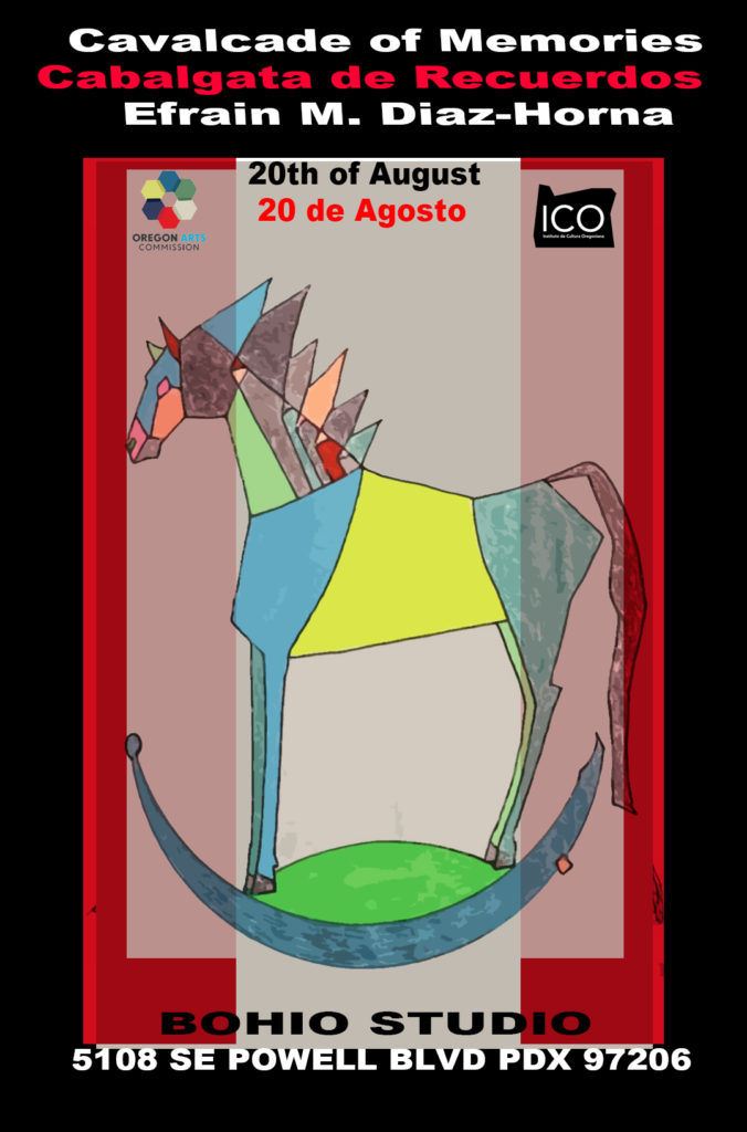 Cabalgata de recuerdos - Exposición de dibujos de Efraín Díaz-Horna