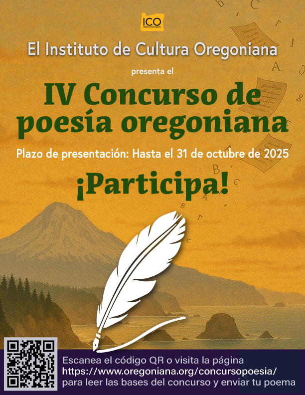 IV Concurso de poesía oregoniana 2025