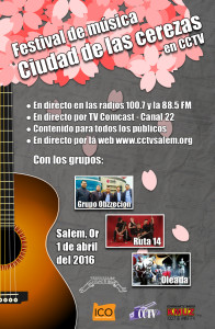 Festival de música Ciudad de las Cerezas 2016