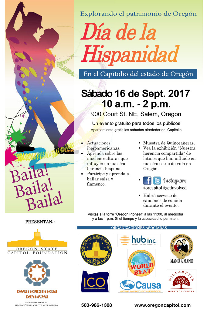 Día de la Hispanidad 2017 en el Capitolio de Oregon