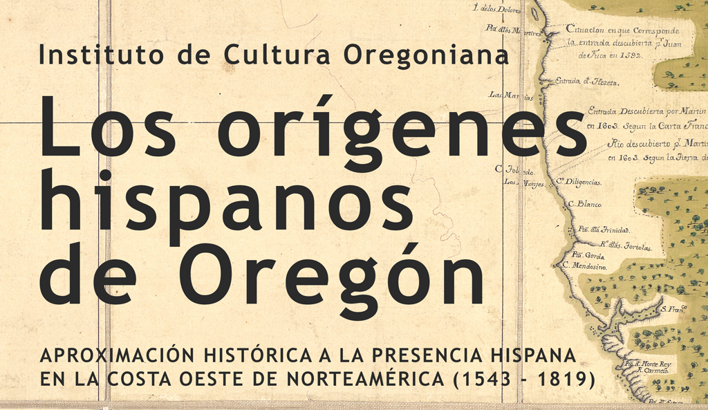 portada de Los orígenes hispanos de Oregón