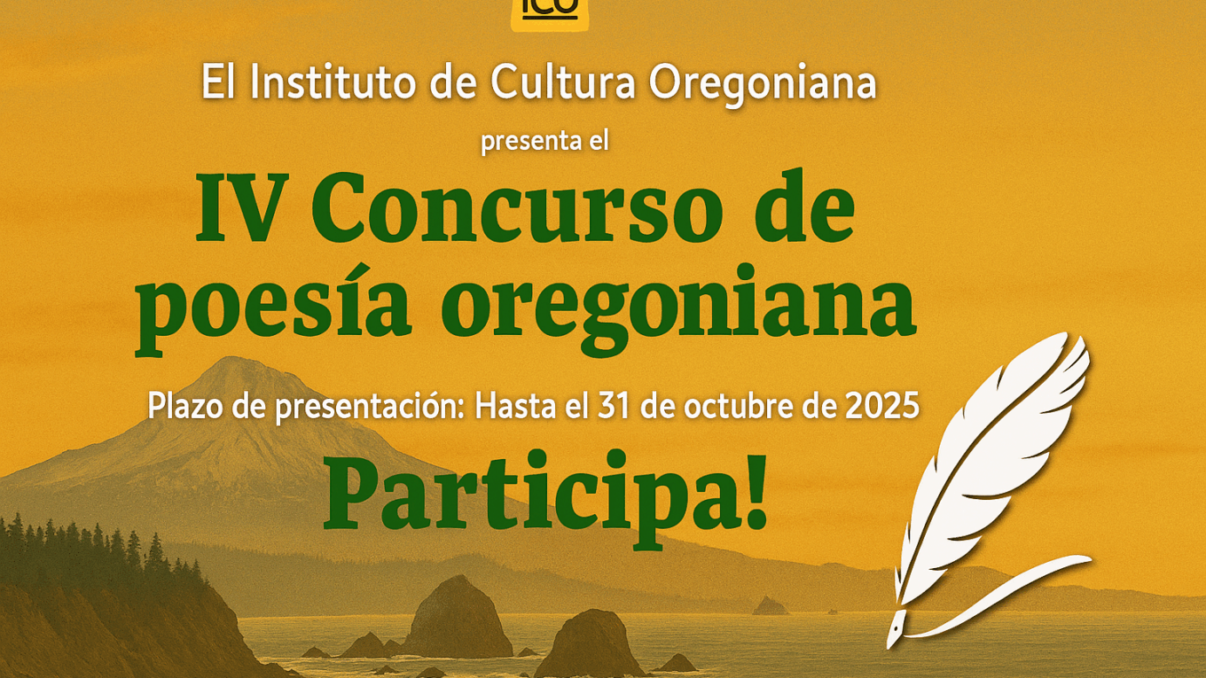 IV Concurso de poesía oregoniana 2025